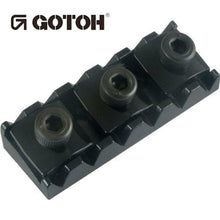 Carregar imagem no visualizador da galeria, GOTOH FGR-1 Floyd Rose LEFTY Locking Nut Bottom Mount R2 1 5/8&quot; (41mm) - BLACK