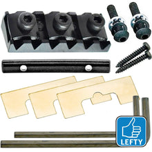 Load image into Gallery viewer, NEW Gotoh GHL-1 LEFTY Locking Nut Through neck type - 1-11/16&quot;(R4) 43mm - BLACK