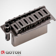 Load image into Gallery viewer, NEW Gotoh NS510TS-FE7 Non-locking 2 Point 7-STRING Tremolo Bridge - COSMO BLACK