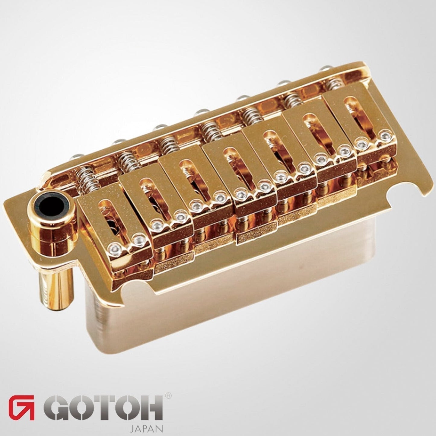 NEW Gotoh NS510TS-FE7 Non-locking 2 Point 7-STRING Tremolo Bridge 10.5mm - GOLD