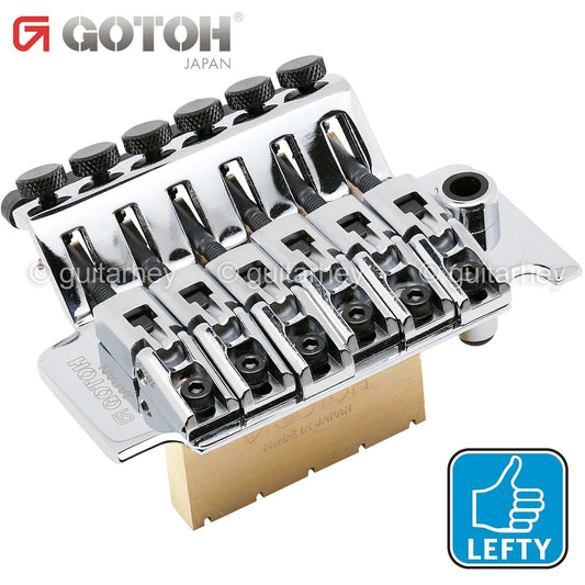 NEW Gotoh GE1996T Floyd Rose Locking LEFTY Tremolo Bridge - 40mm Block - CHROME