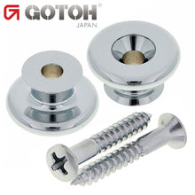 Load image into Gallery viewer, NEW Gotoh EP-B3 End Pins Oversized Strap Button for Guitar &amp; Bass - CHROME