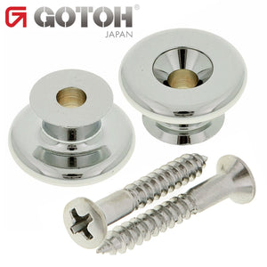 NEW Gotoh EP-B3 End Pins Oversized Strap Button for Guitar & Bass - NICKEL