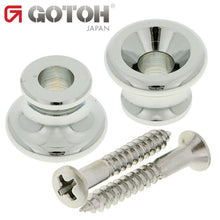 Load image into Gallery viewer, NEW Gotoh EP-B1 End Pins Small Strap Button for Guitar &amp; Bass - NICKEL