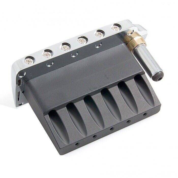 NEW Gotoh EV510T-FE Non-locking 2 Point Tremolo Bridge w/ 37mm Block - CHROME