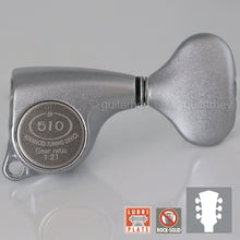 Load image into Gallery viewer, NEW Gotoh SGL510Z-L5 L3+R3 Tuners Set 1:21 Gear Ratio 3x3 - CHROME SATIN