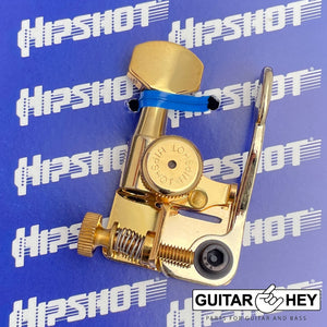 NEW Hipshot GT2 Guitar Xtender Key Extender Detuner LOCKING Drop E to D - GOLD