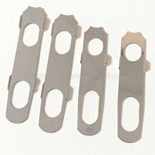 Load image into Gallery viewer, NEW Hipshot Vintage L3+R3 LOCKING Mini Tuners SET Pearloid Buttons 3x3, NICKEL