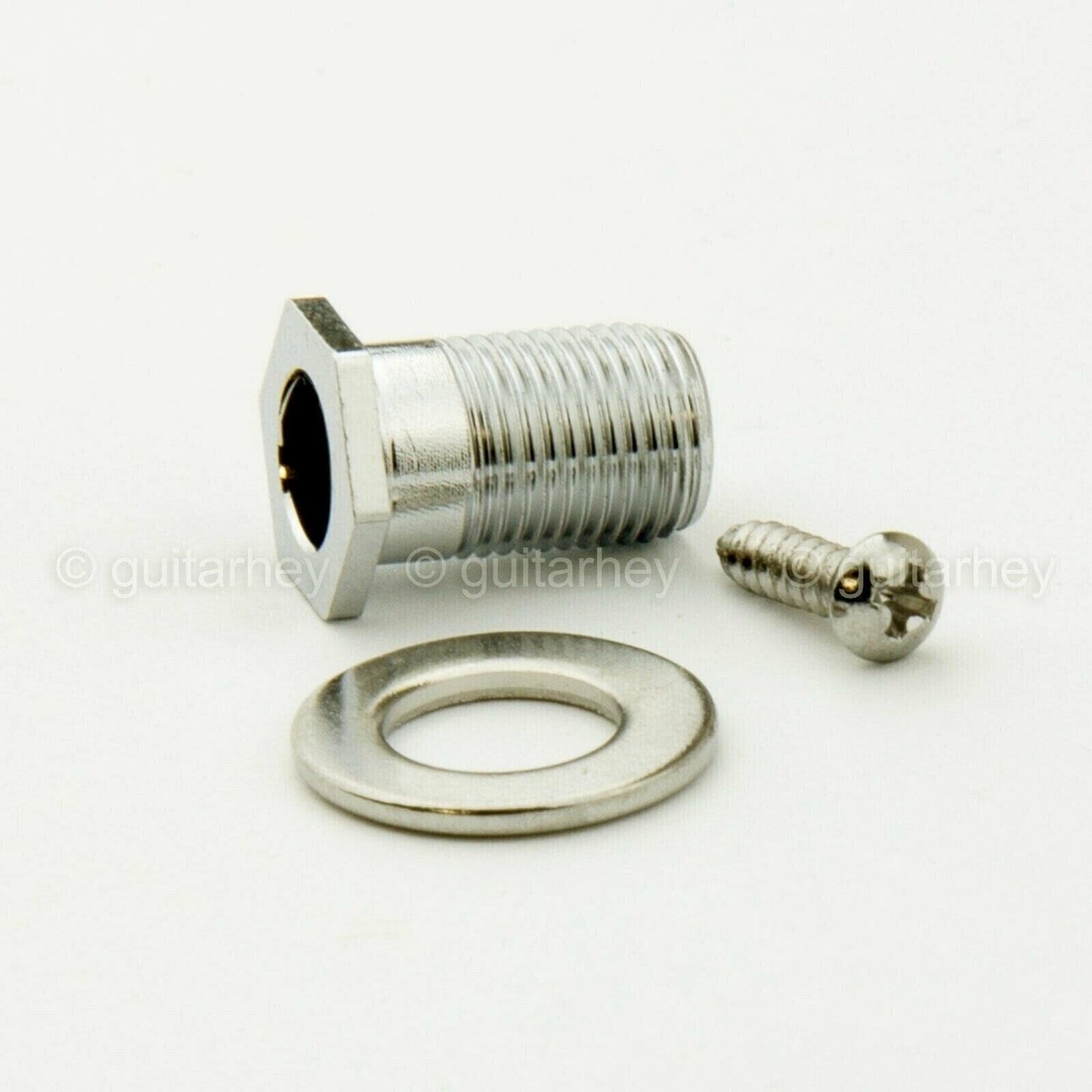NEW Hipshot Grip-Lock Open-Gear LOCKING Tuners w/ KNURLED Buttons 3x3 - NICKEL