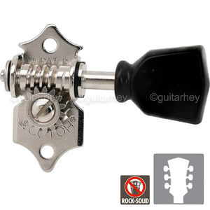 NEW Gotoh SE700-SLB OPEN-GEAR Tuning Keystone Keys Tulip 3x3 Tuners - NICKEL