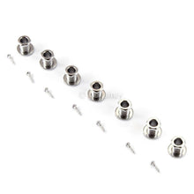 Carregar imagem no visualizador da galeria, NEW Gotoh SG381-07 L7 Set 7 in line Tuners Keys w/ Screws Right Handed - CHROME
