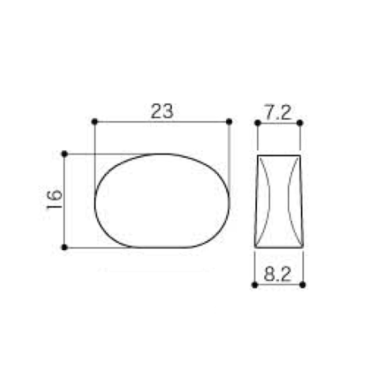 NEW Gotoh SGV510Z-P2 L3+R3 Tuners 21:1 Gear Ratio AMBER Buttons 3x3 - BLACK