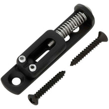 Carregar imagem no visualizador da galeria, NEW USA Hipshot Solo - Single String Guitar Bridge w/ mounting screws - BLACK