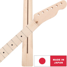 Load image into Gallery viewer, NEW One Piece Maple Telecaster Vintage Style Neck 9.5&quot; Radius 21 Fret UNFINISHED