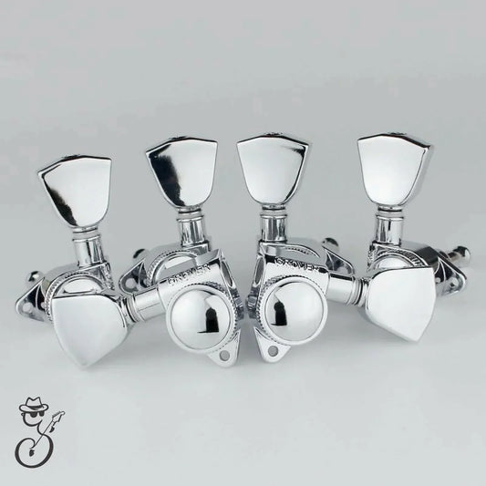 NEW Grover 502CK LOCKING Tuners 3x3 for Modern Gibson Les Paul SG - CHROME