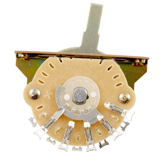 NEW Oak Grigsby 6-Way Lever Switch For Stratocaster Guitar Stainless Steel Screw