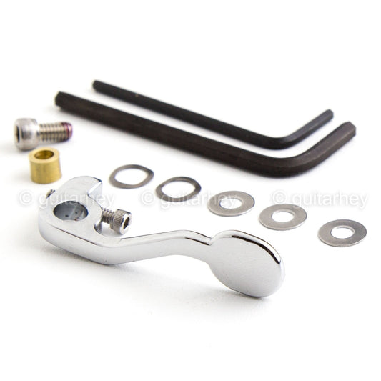 Hipshot Double-Stop Dual Function Drop Lever for Bass/Guitar X-Tenders - CHROME