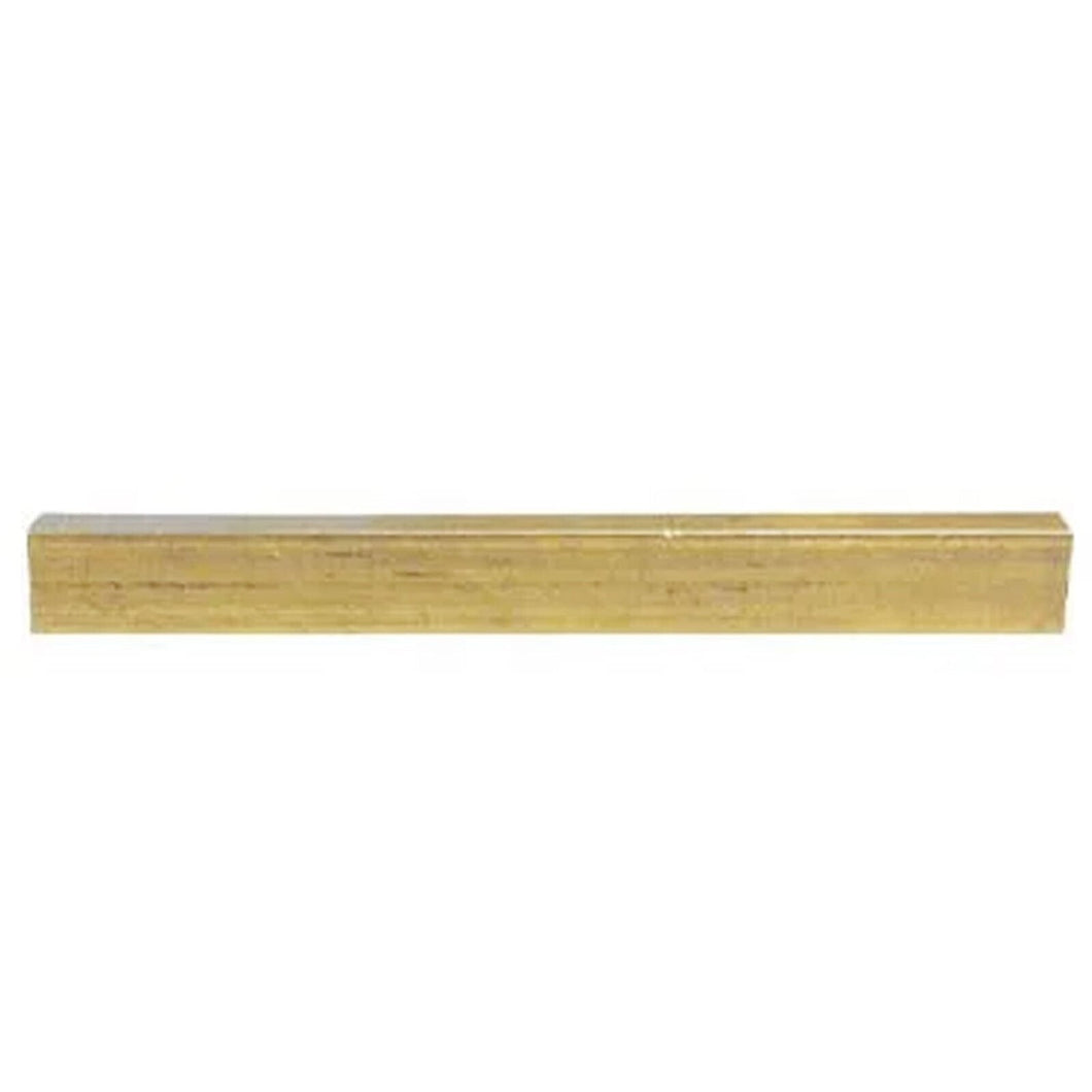 NEW 41mm Unslotted BLANK Brass Nut For Guitar, FLAT Bottom and Top, 1-5/8
