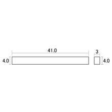 Load image into Gallery viewer, NEW 41mm Unslotted BLANK Brass Nut For Guitar, FLAT Bottom and Top, 1-5/8&quot;