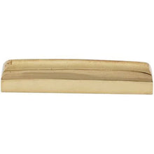 Load image into Gallery viewer, NEW 42mm Unslotted BLANK Brass Nut For Guitar, Angled Top, Curved Sides