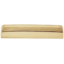 Load image into Gallery viewer, NEW 43mm Unslotted BLANK Brass Nut For Guitar, Angled Top, Flat Sides/Bottom