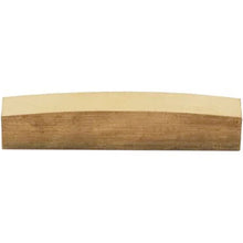 Load image into Gallery viewer, NEW 43.5mm Unslotted BLANK Brass Nut For Guitar, Curved Angled Top, Flat Bottom