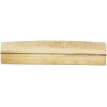 Load image into Gallery viewer, NEW 43.5mm Unslotted BLANK Brass Nut For Guitar, Curved Angled Top - Flat Bottom