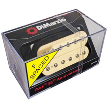 Carregar imagem no visualizador da galeria, NEW DiMarzio DP103 PAF® 36th Anniversary Neck Guitar Humbucker F-Spaced - CREAM