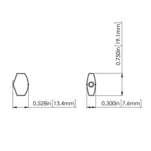 Load image into Gallery viewer, NEW Hipshot VINTAGE 6-in-Line Staggered Locking Tuners LEFT-HANDED - NICKEL