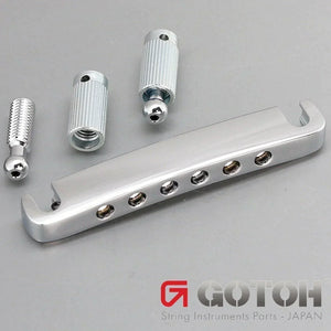 NEW Gotoh 510FA Aluminium Stop Tailpiece - CHROME