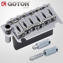 Load image into Gallery viewer, NEW Gotoh 510T-FE1 Non-locking 2 Point Tremolo Bridge w/ Hardware - CHROME