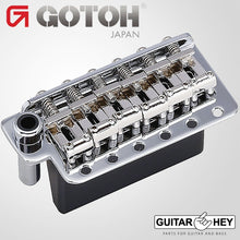 Load image into Gallery viewer, NEW Gotoh 510T-SF2 Non-locking Tremolo Bridge Steel Saddles w/ Screws - CHROME