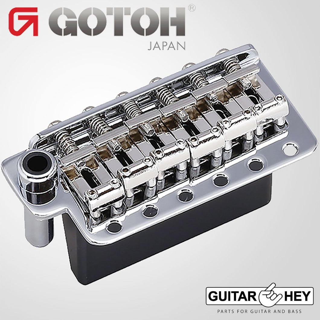 NEW Gotoh 510T-SF2 Non-locking Tremolo Bridge Steel Saddles w/ Screws - CHROME
