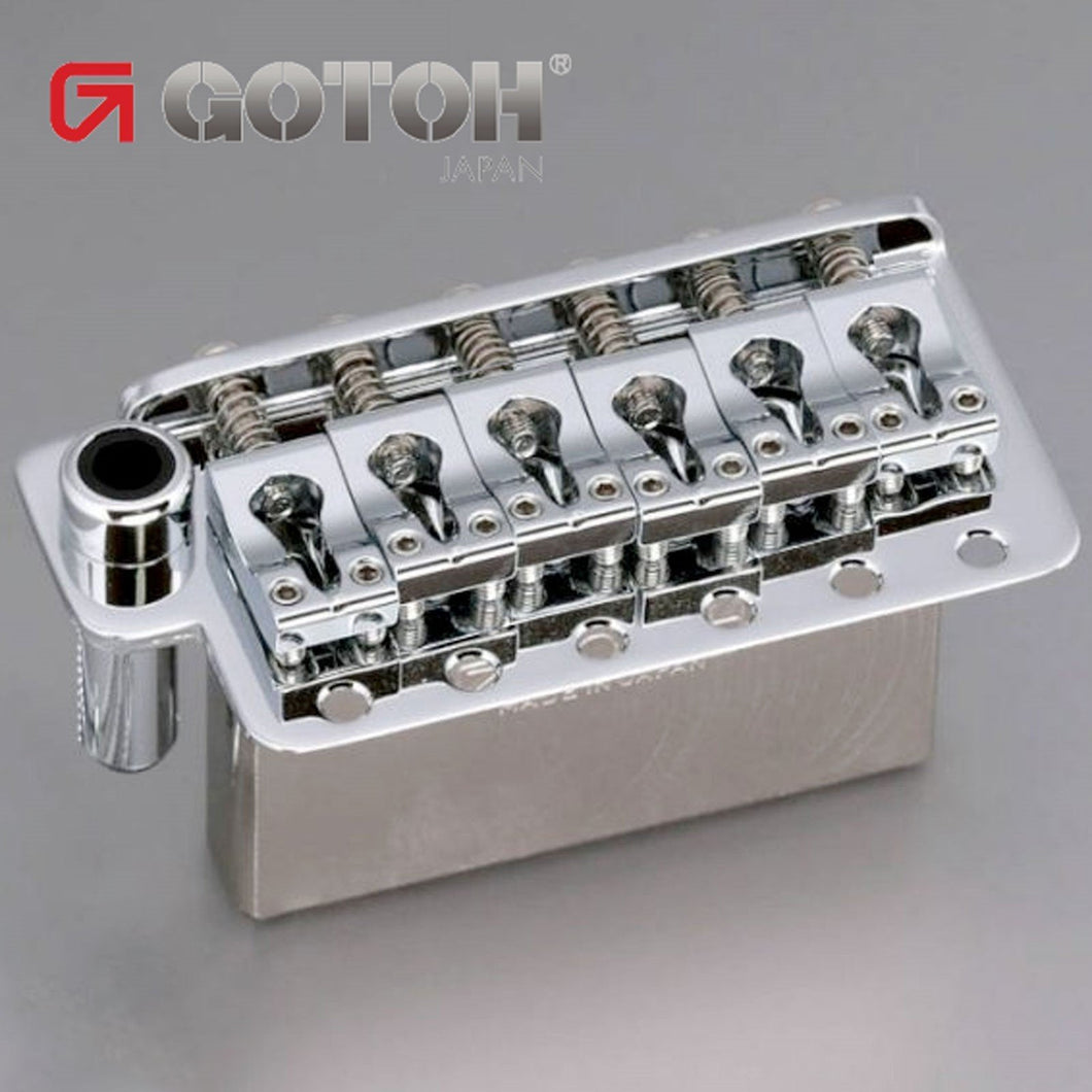 NEW Gotoh 510TS-BS2 Non-locking Tremolo Bridge Steel Block w/ Screws - CHROME