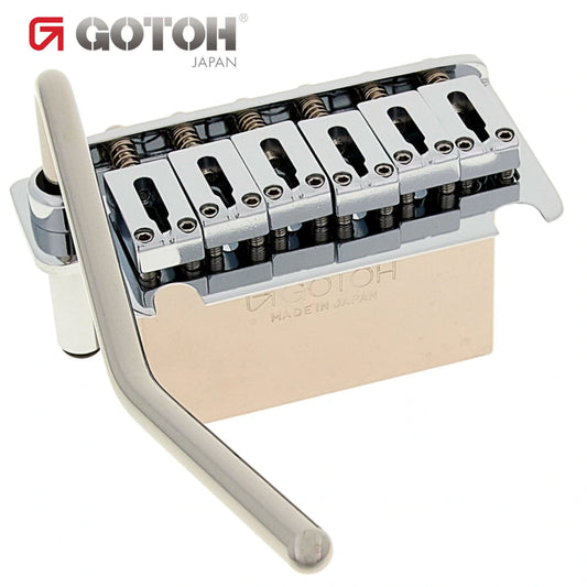 NEW Gotoh 510TS-FE1 Non-locking 2 Point Tremolo Bridge 37mm Steel Block - CHROME