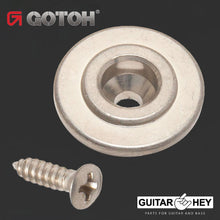 Carregar imagem no visualizador da galeria, RELIC Gotoh RB20 Round String Retainer Guide for Fender® P/Jazz Bass AGED NICKEL