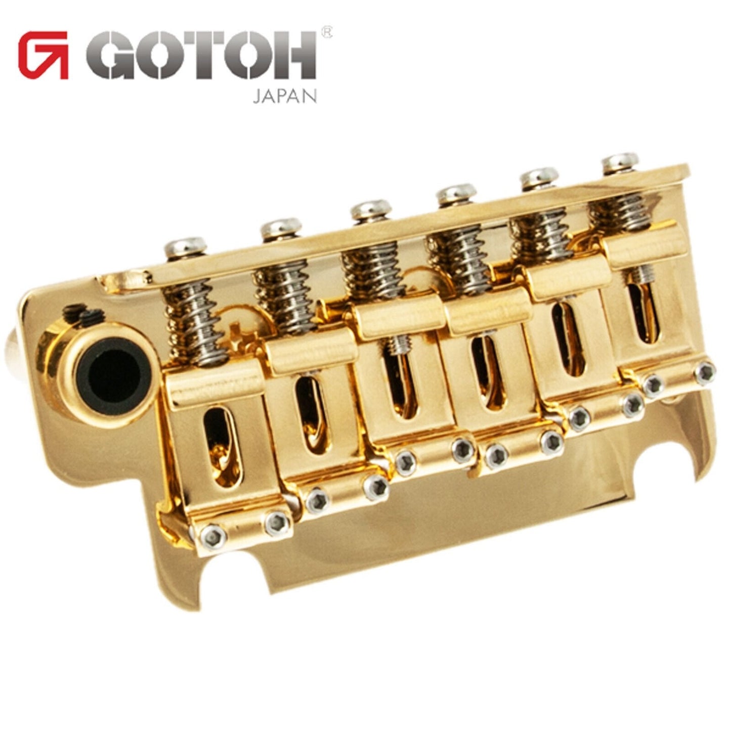 NEW Gotoh 510T-SF1 Non-locking 2 Point Tremolo Bridge w/ 37MM BLOCK HEIGHT, GOLD
