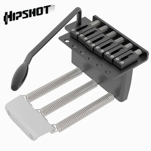 NEW Hipshot 2-7/32" Synchronized Tremolo Bridge Wide Spacing 0.441 - BLACK