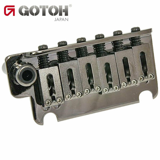 NEW Gotoh 510TS-FE1 Non-locking 2 Point Tremolo Bridge STEEL Block - COSMO BLACK