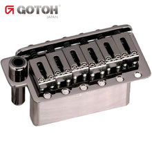 Load image into Gallery viewer, NEW Gotoh 510TS-FE2 Non-locking Tremolo Bridge Steel Saddles &amp; Block COSMO BLACK