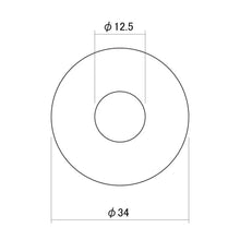 Load image into Gallery viewer, NEW Les Paul Selector Switch Plastic Plate MIJ Toggle Cover Treble Rhythm IVORY