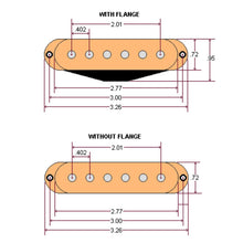 Carregar imagem no visualizador da galeria, NEW DiMarzio DP217 HS-4 Single Coil Strat Pickup (formerly YJM™) - BLACK