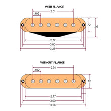 Load image into Gallery viewer, NEW DiMarzio DP217 HS-4 Single Coil Strat Pickup (formerly YJM™) - CREAM