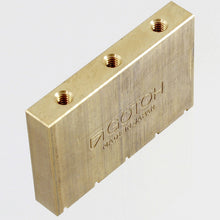 Carregar imagem no visualizador da galeria, 36mm Replacement Tremolo Block for GOTOH GE1996T bridge - Bell Brass