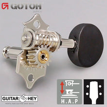 Load image into Gallery viewer, NEW Gotoh UK700-B5 Height Adjustable HAP Ukulele Tuning Keys Tuners - NICKEL