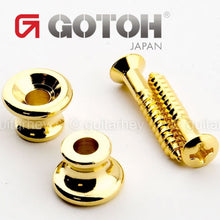 Load image into Gallery viewer, NEW Gotoh EP-B1 End Pins Small Strap Button for Guitar &amp; Bass - GOLD