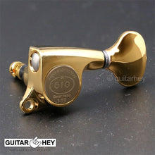 Load image into Gallery viewer, NEW Gotoh SGS510Z-S5 L3+R3 Set Mini Tuners 1:18 Ratio 3x3 - GOLD