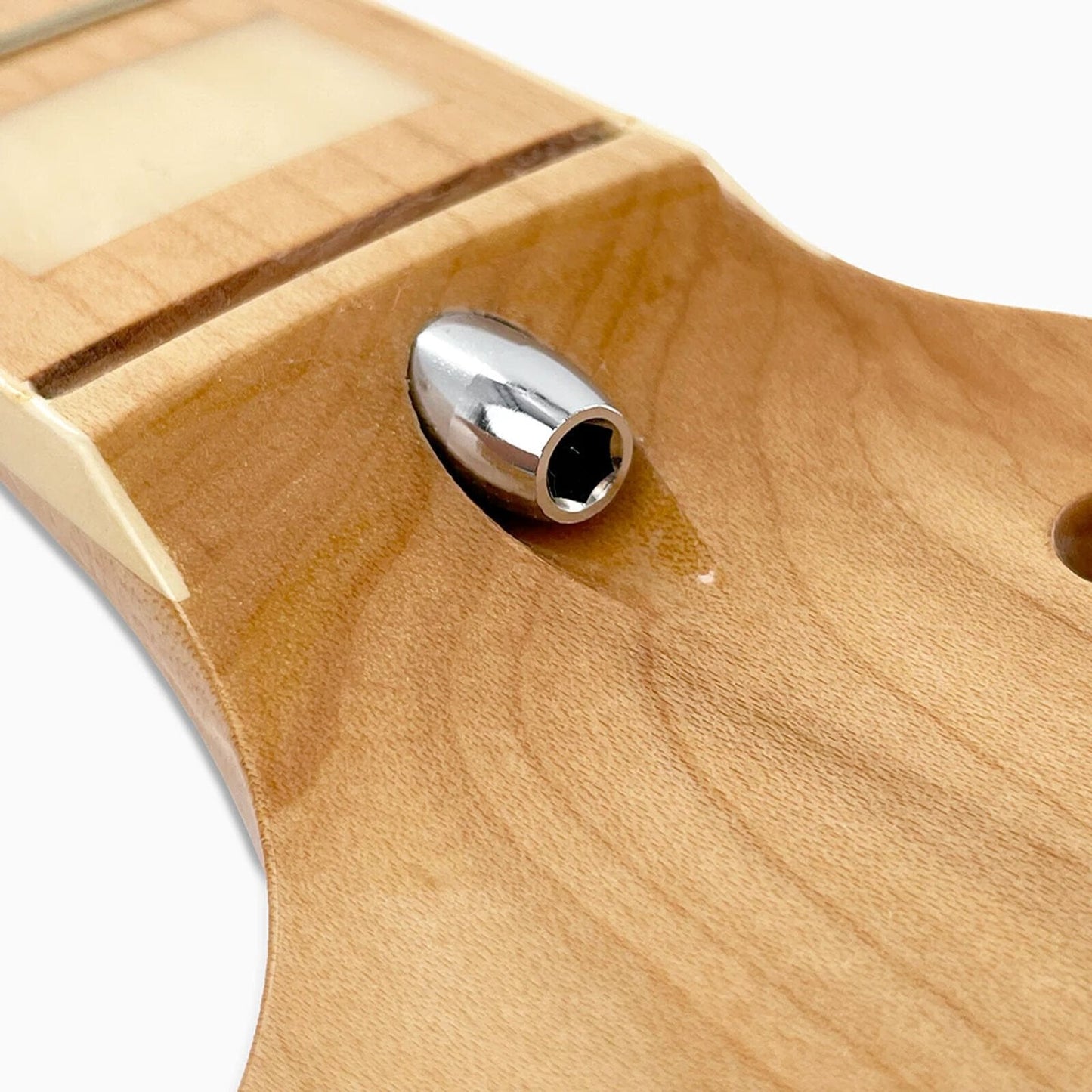 NEW Allparts Fender Licensed Neck For Jazzmaster® White Pearl Inlays Block Japan
