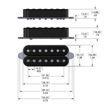 Load image into Gallery viewer, NEW DiMarzio DP723 Rainmaker 7 Neck 7-String Guitar Humbucker - BLACK