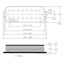 Load image into Gallery viewer, NEW DiMarzio DP814 Eclipse 8 Bridge 8-String Guitar Humbucker - BLACK